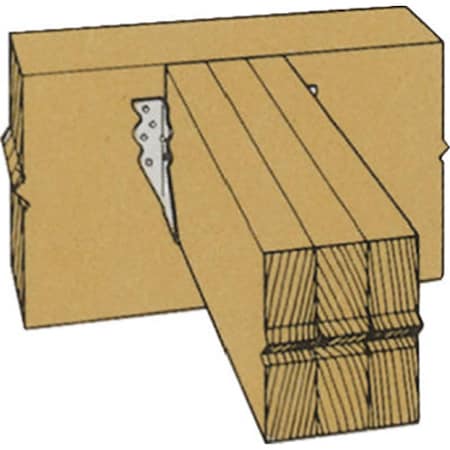 Simpson Strong-Tie U26-2 2 x 6 Double Joist Hanger 122408
